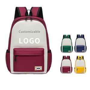 Waterproof Oxford Lightweight Ergonomic School Bag Large Capacity Travel Backpack OEM Custom Logo Low MOQ Fast Shipping - Product Image 1