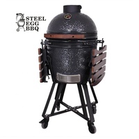 SEB KAMADO komado grill en céramique pièces de barbecue fumeur four d'argile bono grande bleu marron jardin barbacoas en portugal 18 pouces kamado