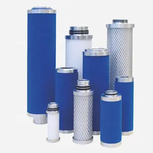 Hassas hassas birleştirici filtre PE30/50 FF30/50 MF30/50 SMF30/50 AK30/50 paslanmaz çelik hava kurutucu filtre elemanı