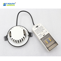 Spot LED encastré moderne en aluminium EU Downlight 5W/7W IP65 pour plafonds de maison et de bureau