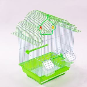 Jaulas Grandes para Pájaros al por Mayor, Jaula de Lujo Tipo Villa, Jaula Grande de Acero Inoxidable Negro, Jaula de Hierro para Mascotas y Loros, Precio Bajo - Product Image 5