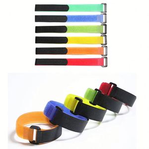 สายรัดจัดการสายไฟแบบพลาสติก สายรัดเคเบิลแบบมีแถบกาวในตัว - Product Image 3
