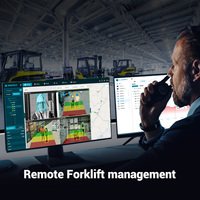 Système de caméra de recul avec vision panoramique à 360 degrés STONKAM Forklift AVM, système de surveillance avec capteur radar