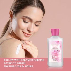 Set de Regalo de Baño y Cuerpo con Crema Hidratante Vegana para Mujeres y Niñas con Gel de Ducha, Loción Corporal, Bruma Corporal, Cuidado de la Piel para Viaje - Product Image 3