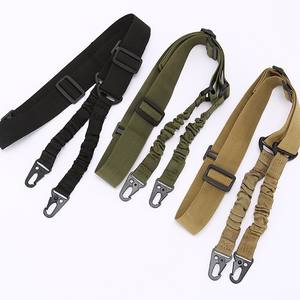 Sling tactique élastique à deux points réglable, pliable, léger et durable, corde en nylon multifonctionnelle, lance-pierre de tir 140 cm - Product Image 1