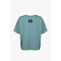 T-shirt en jersey VR46 pour femme à prix avantageux, durable, manches courtes, 100 % coton, couleur sauge, anti-plis, pour l'exportation