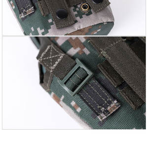 Outdoor Tactische Waterfles Camouflage In Voorraad Aluminium Ketel Met Riem Voor Camping Kantine - Product Image 5