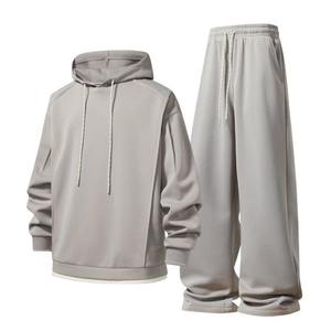 Nouveaux survêtements baggy personnalisés pour hommes, survêtement personnalisé en deux pièces, jogging et vêtements de sport pour hommes à bas prix - Product Image 1