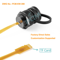 Extensor de Ranura para Tarjeta Micro SD para Exteriores, Cable de Extensión para Tarjeta TF Resistente al Agua IP67 para Gabinete, Chasis, Carcasa, Marco