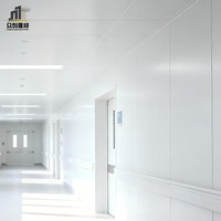Panneaux plats ignifuges et imperméables de qualité A2, fabrication directe d'usine, 20 mm, pour murs extérieurs de bâtiments, panneaux en aluminium à âme en nid d'abeille