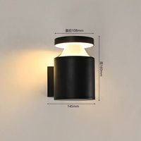 Lampe murale LED étanche pour jardin, éclairage extérieur pour villa, cour, pelouse, prairie, éclairage mural extérieur