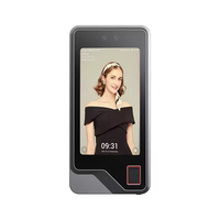 Controllo Accessi con Riconoscimento Facciale IP65 Impermeabile con TCP/IP, WIFI, Bluetooth Lettore di Carte EM e MF Rilevamento Presenze