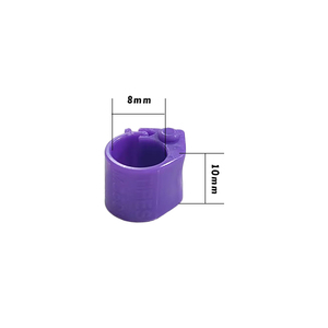 Bagues électroniques pour pigeons, bagues électroniques d'imitation pour pigeons de course, bagues d'identification colorées pour pigeons voyageurs - Product Image 2
