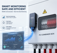 Boîtier de Combinaison Solaire Photovoltaïque Intelligent 1500VDC avec Communication RS485, Disjoncteur à Courant Élevé 30A, Indice de Protection IP66, Certifié CE ROHS