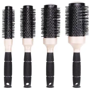 professional hair dryer brush custom ionic round pointed nylon hair painting heat control set brush hair