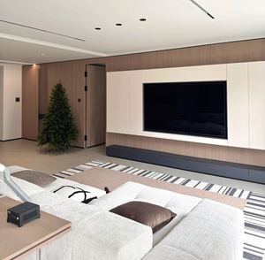 Mueble de TV de Madera de Diseño Simple Hecho a Medida, Mueble Inteligente para Sala de Estar, Varios Colores, Mueble de TV Moderno - Product Image 6