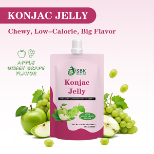 High Quality Konjac <b>Jelly</b> with Total Fat Saturated Fat Enhance your Body and Skin 0 Calories and Zero Sugar Health <b>Jelly</b> - Product Image 3