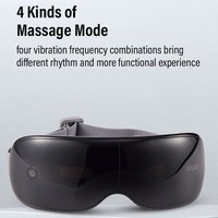 Hogar inteligente eléctrico 4 modos de velocidad Visual calor comprimir 3D vibración cuidado de los ojos masajeador con música