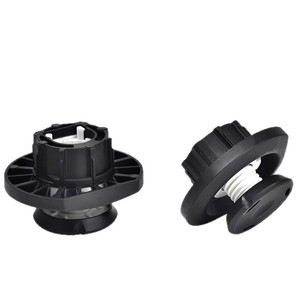 Adjustable Cabinet Legs 45x22x50.5mm <b>Plastic</b> Heavy Duty Furniture Leg For <b>Kitchen</b> Wardrobe Cabinet Feet - Product Image 2