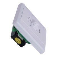 Altavoz de instalación de montaje en pared con sistema de PA de control de volumen ajustable con controlador de volumen, 1 unidad