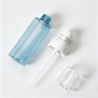 Vente en gros de flacons pulvérisateurs en plastique blanc personnalisés à fine brume 30ml 60ml pour l'emballage de produits cosmétiques pour les soins de la peau