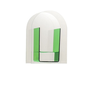 Nuovo colore acrilico doppio modello geometrico vaso di fiori modello <span class=keywords><strong>camera</strong></span> decorazione - Product Image 2