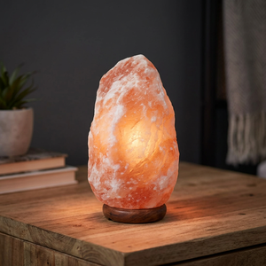 High quality Hand Carved Natural Pink <b>Crystal</b> Himalayan Salt Lamp Decorative Natural Crafts Pink salt himalayan salt lamps - Product Image 1