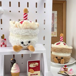 Porte-clés gâteau en peluche mignon, super doux, écologique, motif dessin animé, cadeau d'anniversaire, petit modèle, vente en gros - Product Image 5