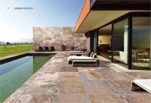 Carrelage en porcelaine antidérapant aspect <span class=keywords><strong>ardoise</strong></span> <span class=keywords><strong>pour</strong></span> <span class=keywords><strong>salle</strong></span> <span class=keywords><strong>de</strong></span> <span class=keywords><strong>bain</strong></span> et extérieur - Product Image 2