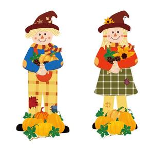 Autumn Thanksgiving Large Inflatable Scarecrow Yard <b>Sign</b> New Cross-Border Outdoor <b>Garden</b> Lawn Decoration <b>for</b> Holiday - Product Image 6