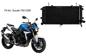 All'ingrosso moto parti di raffreddamento del motore tutto in alluminio radiatore del motociclo per Suzuki <span class=keywords><strong>750</strong></span> <span class=keywords><strong>GSR</strong></span> 2011-2016 radiatori di raffreddamento ad acqua - Product Image 3