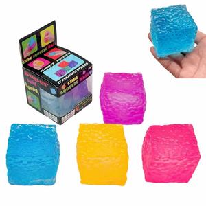 Nuevo Juguete Sensorial TPR Elástico y Antiestrés, Pelota de Descompresión, Juguete Súper Sólido para Apretar, Pelota Redonda, Cuadrada, de Forma Irregular, de Color Suave - Product Image 2