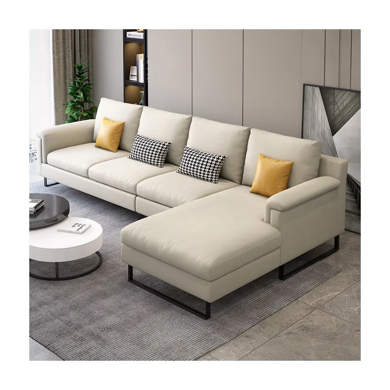 Nordic Set divano in tessuto con moderna tecnologia semplice rimovibile tessuto in lattice combinazione per soggiorno piccolo appartamento