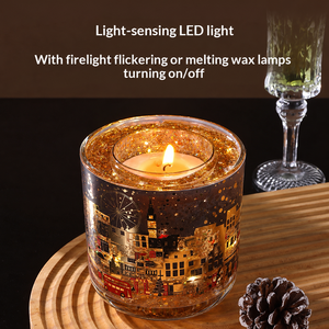 Coffret cadeau de bougies parfumées Star Glowing City View, parfum luxueux, pour homme et femme, souvenir de Noël - Product Image 6