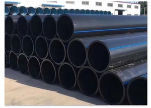 Đen HDPE Ống 110mm 160mm 200mm 250mm 315mm PE ống thoát nước cho tưới tiêu nông nghiệp - Product Image 2