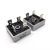 Diodo Rectificador de Puente para Generador WOTIAN KBPC3510, 35A 1000V, Monofásico, Diodo Electrónico de Silicio de Onda Completa