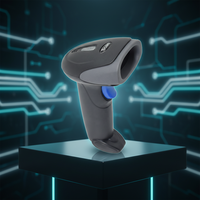 Lecteur de codes-barres USB 2D filaire, scanner de codes-barres portable