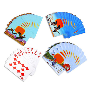 Conception personnalisée logo étanche très durable nouveau design différent logo personnalisé <span class=keywords><strong>distributeur</strong></span> <span class=keywords><strong>de</strong></span> cartes <span class=keywords><strong>à</strong></span> <span class=keywords><strong>jouer</strong></span> en plastique imprimé - Product Image 2