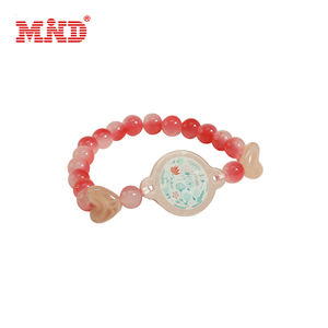 Tatil için renkli cam boncuk akıllı bileklik ile NFC ahşap RFID bilezik, sıcak bahar otel, müzik festivali - Product Image 4