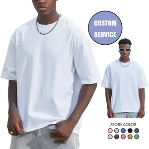 Verano esencial francés Terry 100 algodón camiseta diseñador personalizado marca ropa cara camiseta lujo hombres ropa camiseta