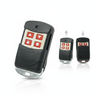 YET2243 Télécommande sans fil 433 MHz à code d'apprentissage 1527 Émetteur RF pour portail, porte, éclairage, système de sécurité, interrupteur, barrière, moteur