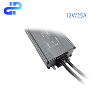 Fuente de Alimentación Conmutada a Prueba de Agua IP67 de 12V 300W, Controlador LED, Transformadores de Iluminación de Voltaje Constante, 3 Años de Garantía