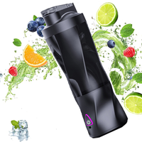 Blender Pribadi Portable Rechargeable 6 Mata Pisau Tanpa Kabel, Pembuat Smoothie Mini, Pemeras Jeruk untuk Shake dan Smoothie