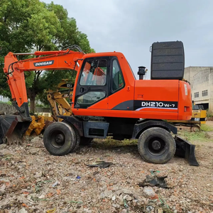 รถขุดดินมือสอง Doosan DH210W-7 รถขุดไฮดรอลิกแบบล้อ Doosan DH210W-7 ลดราคา - Product Image 6
