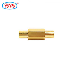 Адаптер-коннектор RF коаксиальный: позолоченный разъем MCX (гнездо) на MCX (гнездо), заводская цена - Product Image 2