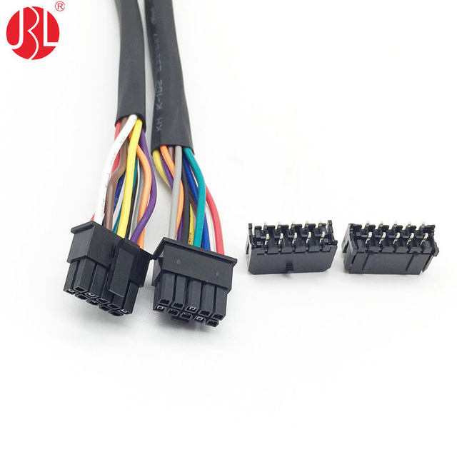 24 Pin ATX Motherboard Power Cable Assembly Female Connector PVC Insulated AWM 300V 80C for PC PSU Replacement