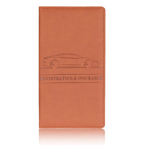 <span class=keywords><strong>Porte</strong></span>-cartes d'assurance et de immatriculation automobile - Portefeuille haut de gamme pour documents automobiles importants - Product Image 5