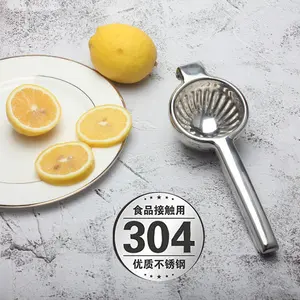 짜기 수동 클램프 304 스테인레스 스틸 주스 오렌지 레몬 압착기 바 홈