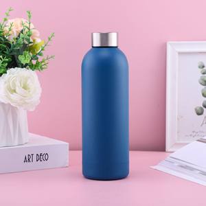 ขวดน้ำสเตนเลสแนวสปอร์ต18/8ผนังสองชั้นขนาด500มล. กระติกน้ำร้อนเย็นสุญญากาศ - Product Image 3