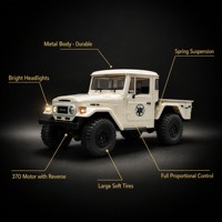 Voiture télécommandée en gros 4x4, camionnette vintage RC, véhicule tout-terrain, jouet en vrac, OEM ODM, certifié EN71 CE, pour adultes